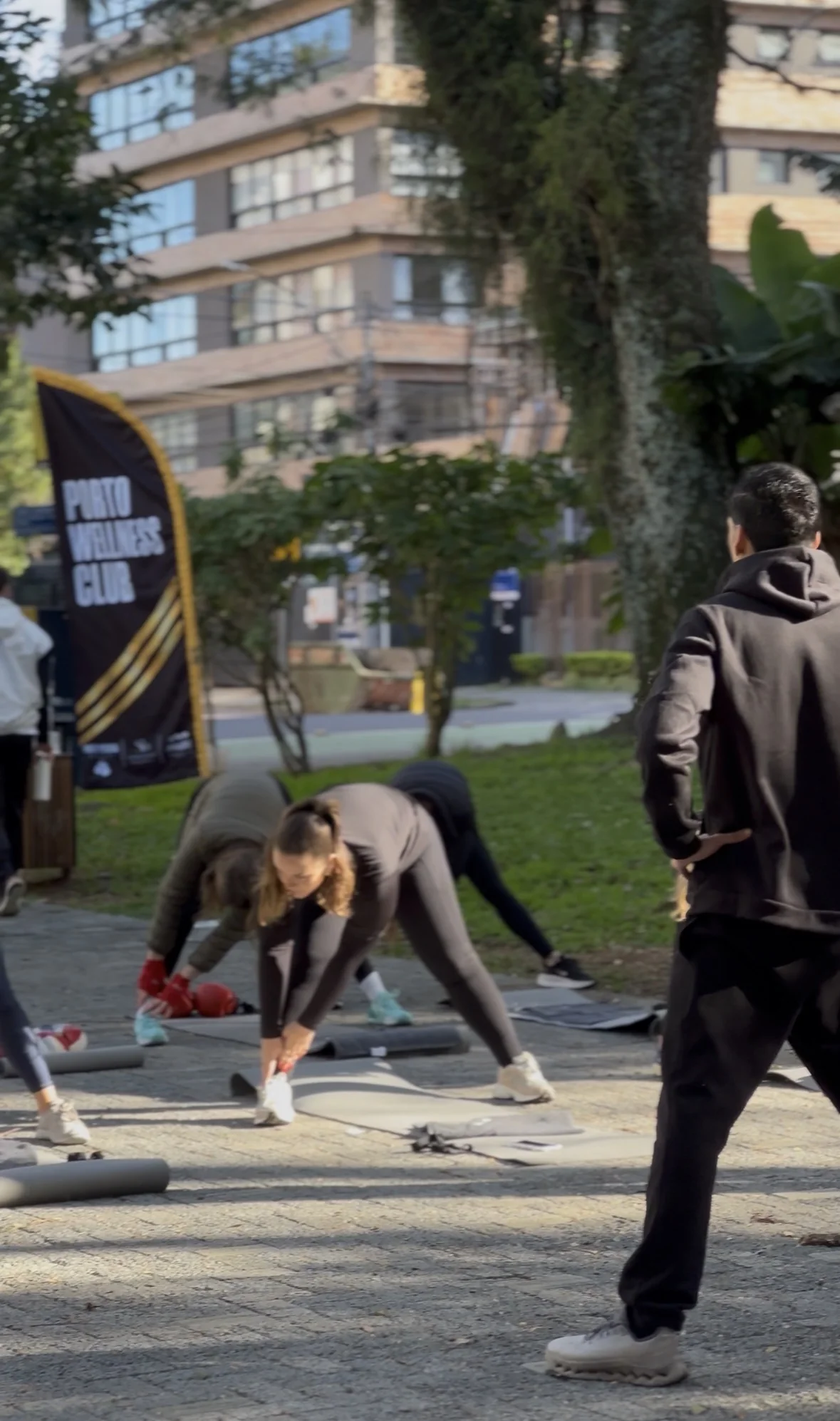 Aulão da Porto Personal Fight em área externa