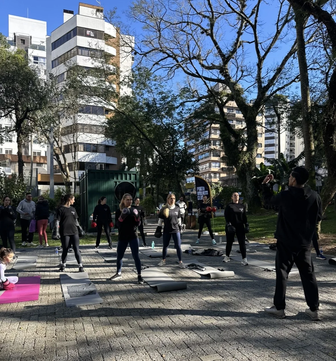 Experiência corporativa Porto Personal Fight